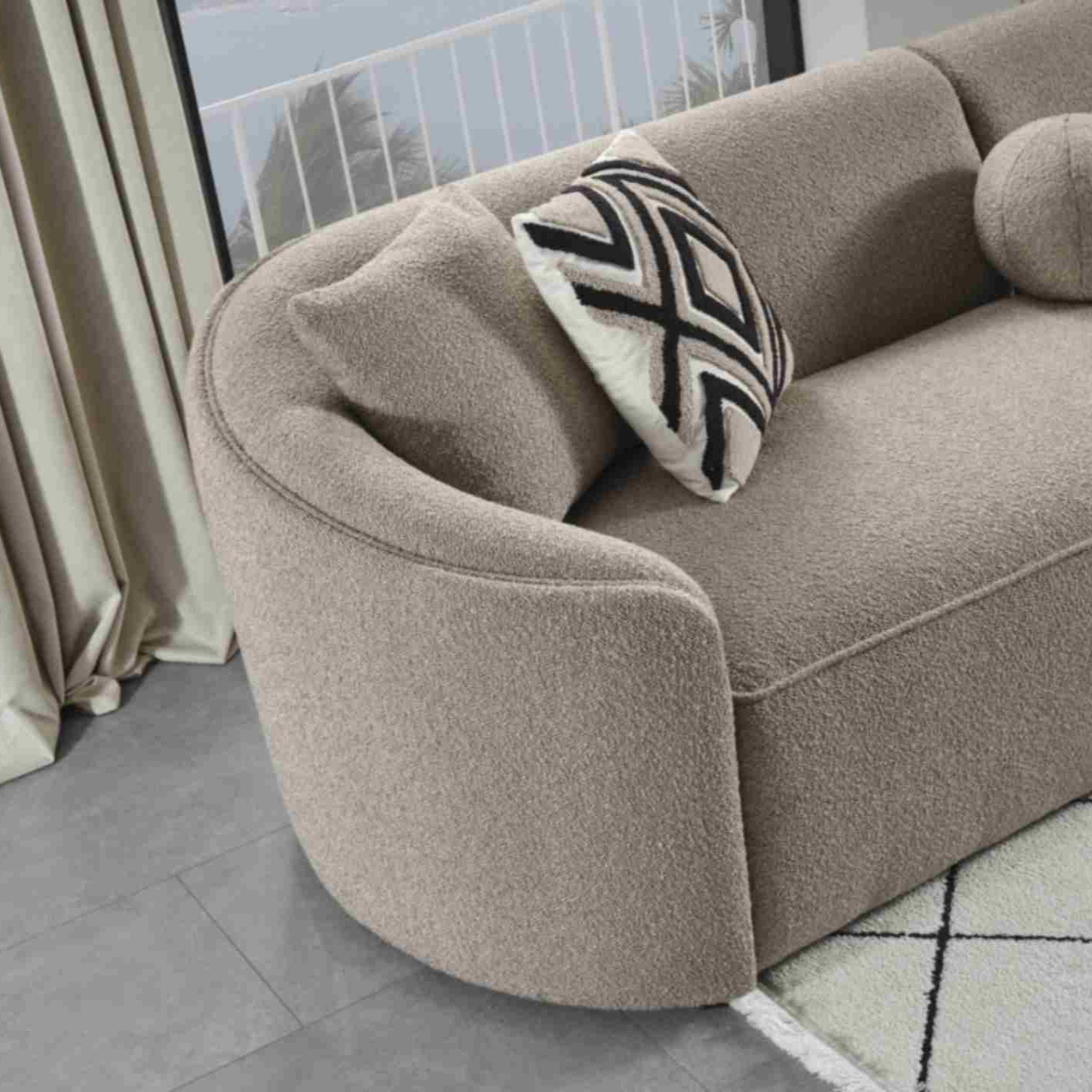 Hockey 4 seater sofa